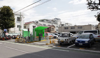 A館駐車場